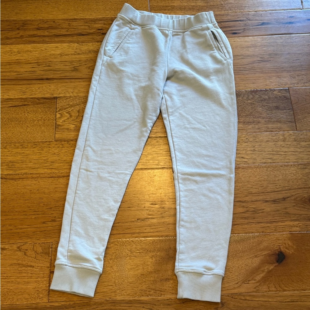 ATM Anthony Thomas Melillo French Terry Jogger Sweatpants Light Gray - Size XS